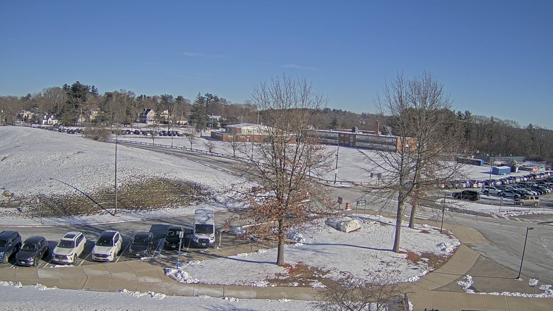 Thumbnail for current weather camera view from Andover SHS in Andover, Massachusetts
