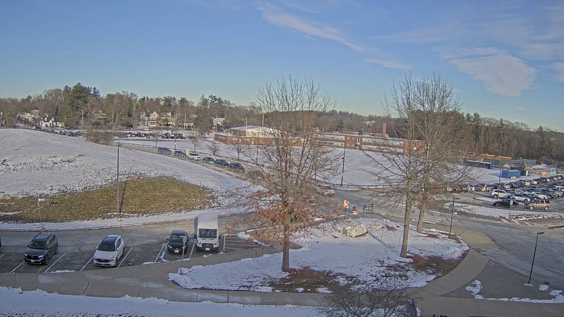 Thumbnail for current weather camera view from Andover SHS in Andover, Massachusetts