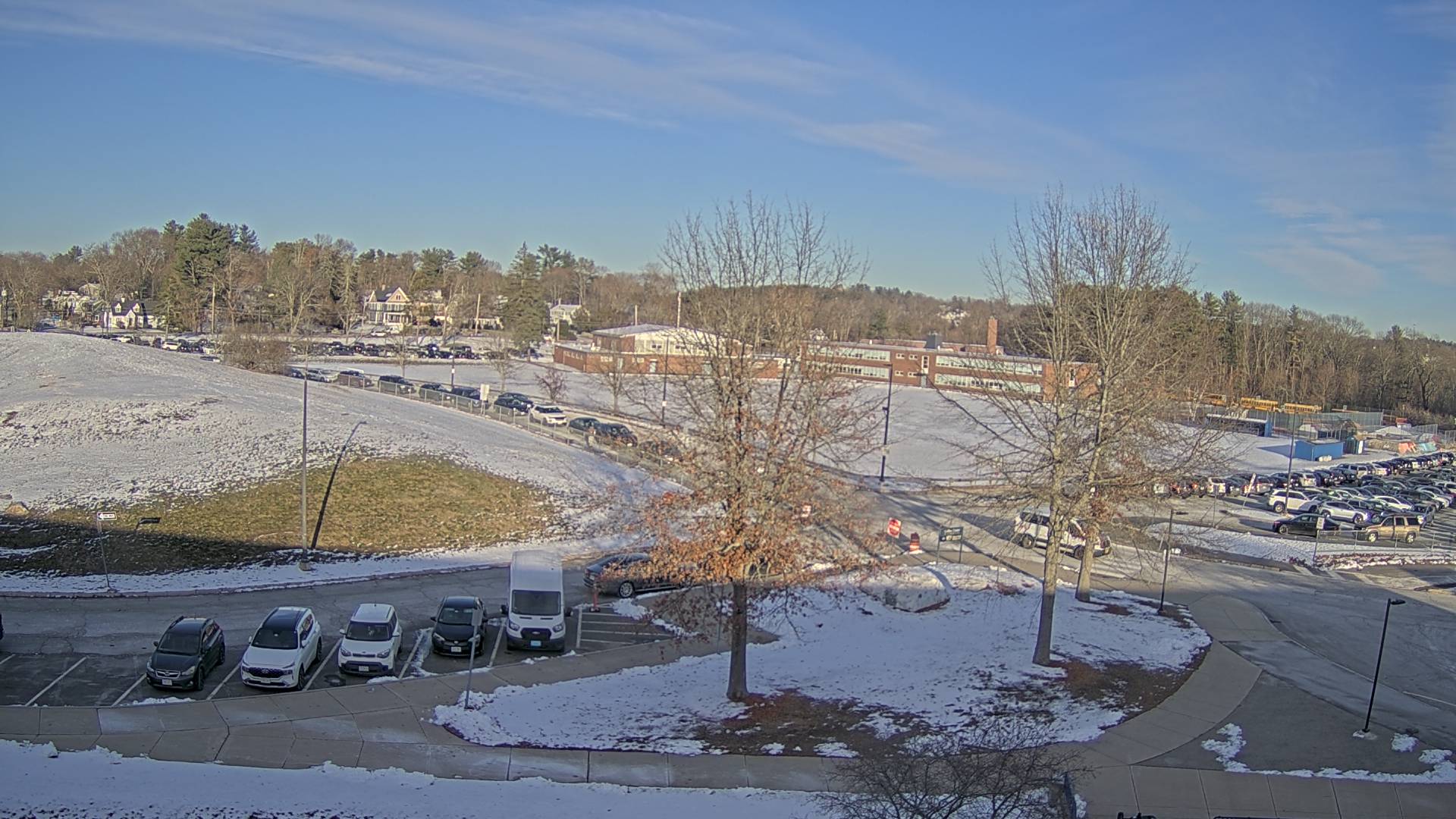 Thumbnail for current weather camera view from Andover SHS in Andover, Massachusetts