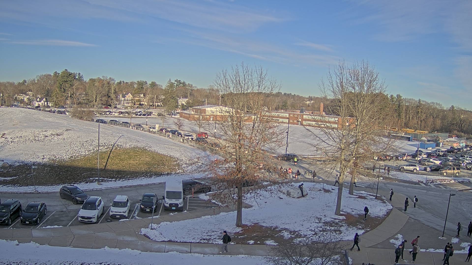 Thumbnail for current weather camera view from Andover SHS in Andover, Massachusetts
