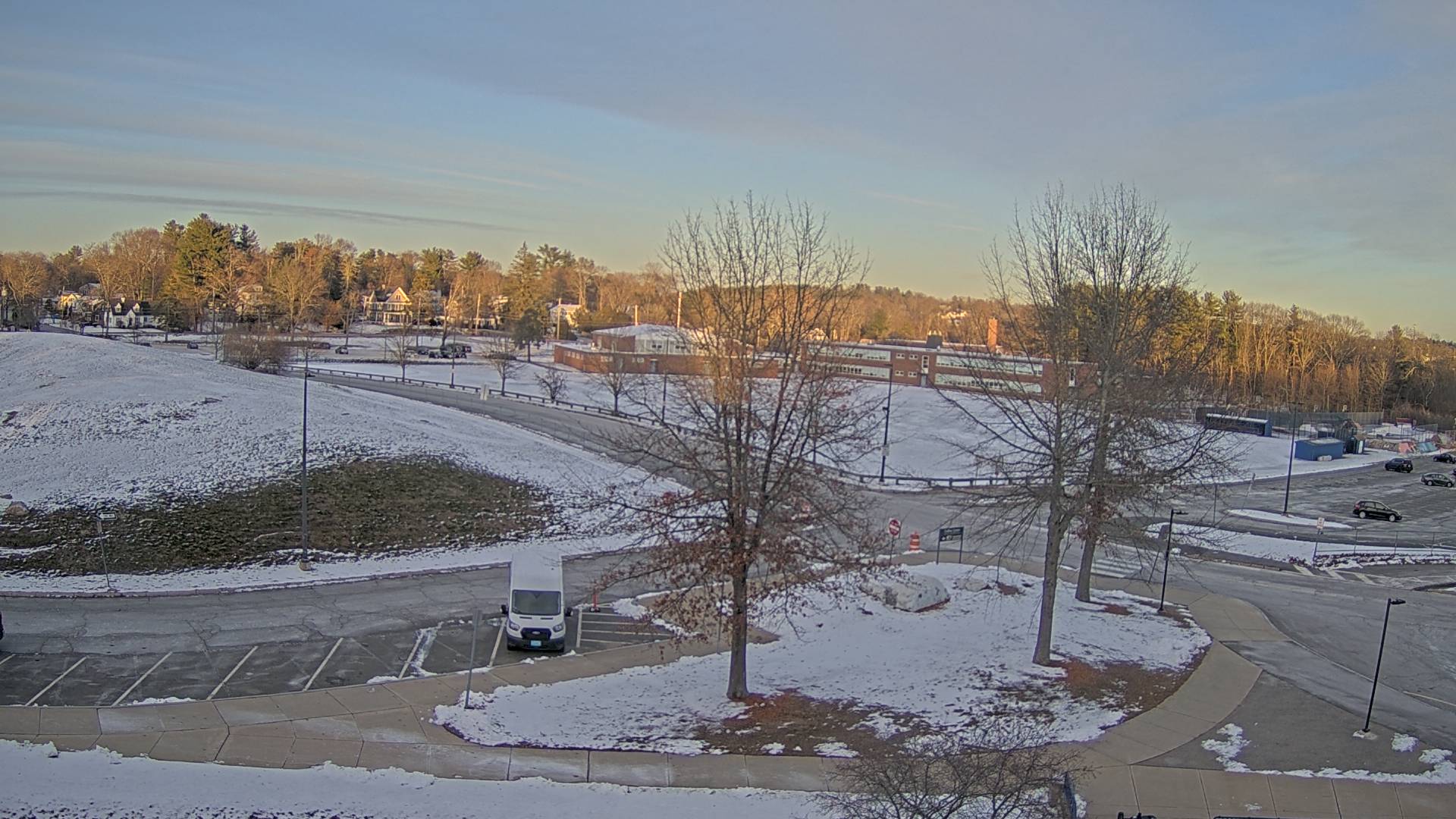 Thumbnail for current weather camera view from Andover SHS in Andover, Massachusetts