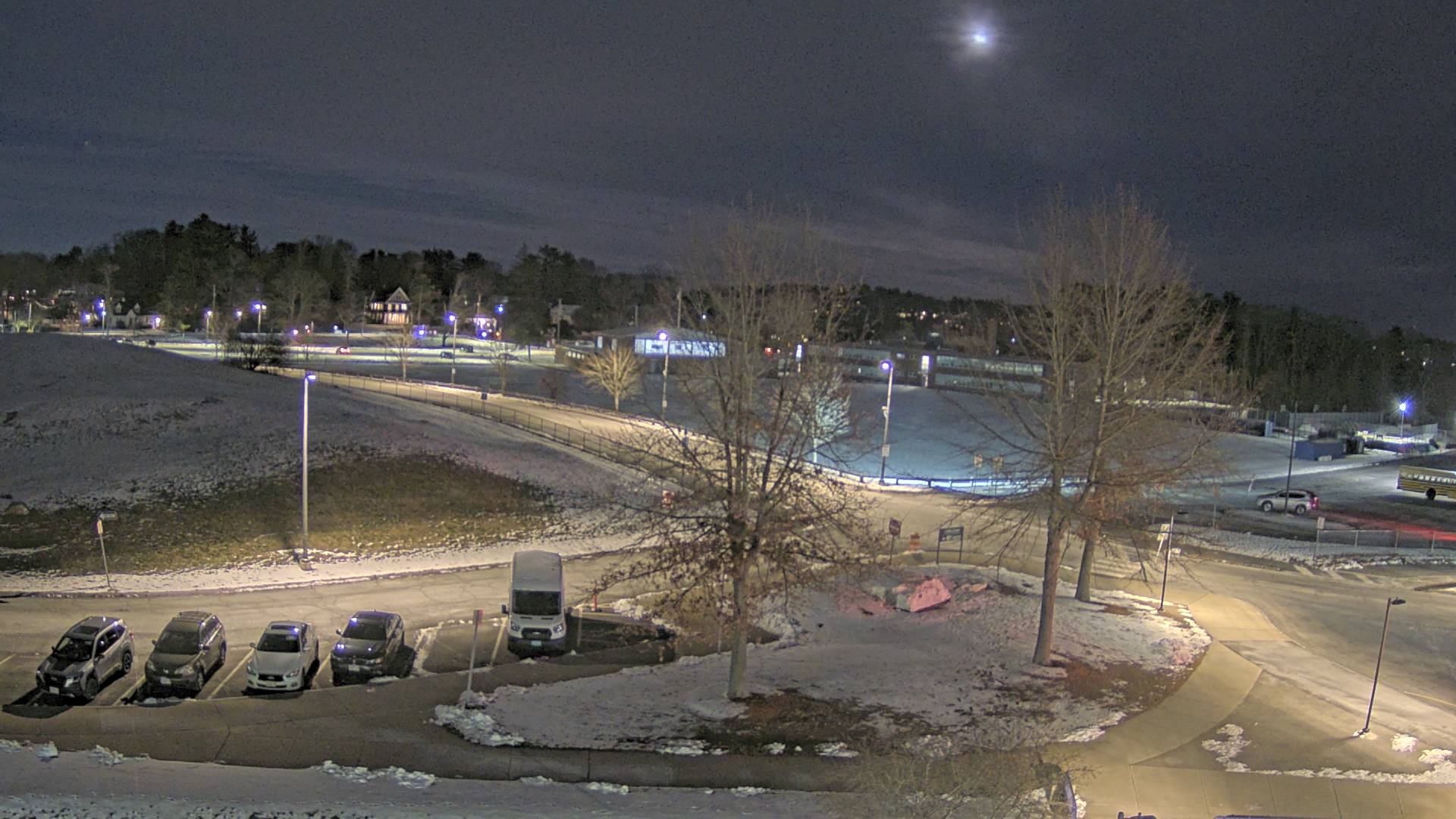 Thumbnail for current weather camera view from Andover SHS in Andover, Massachusetts