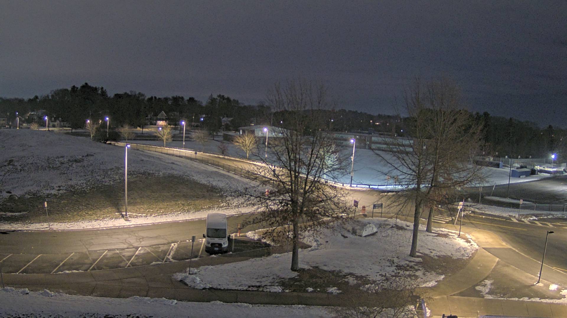 Thumbnail for current weather camera view from Andover SHS in Andover, Massachusetts