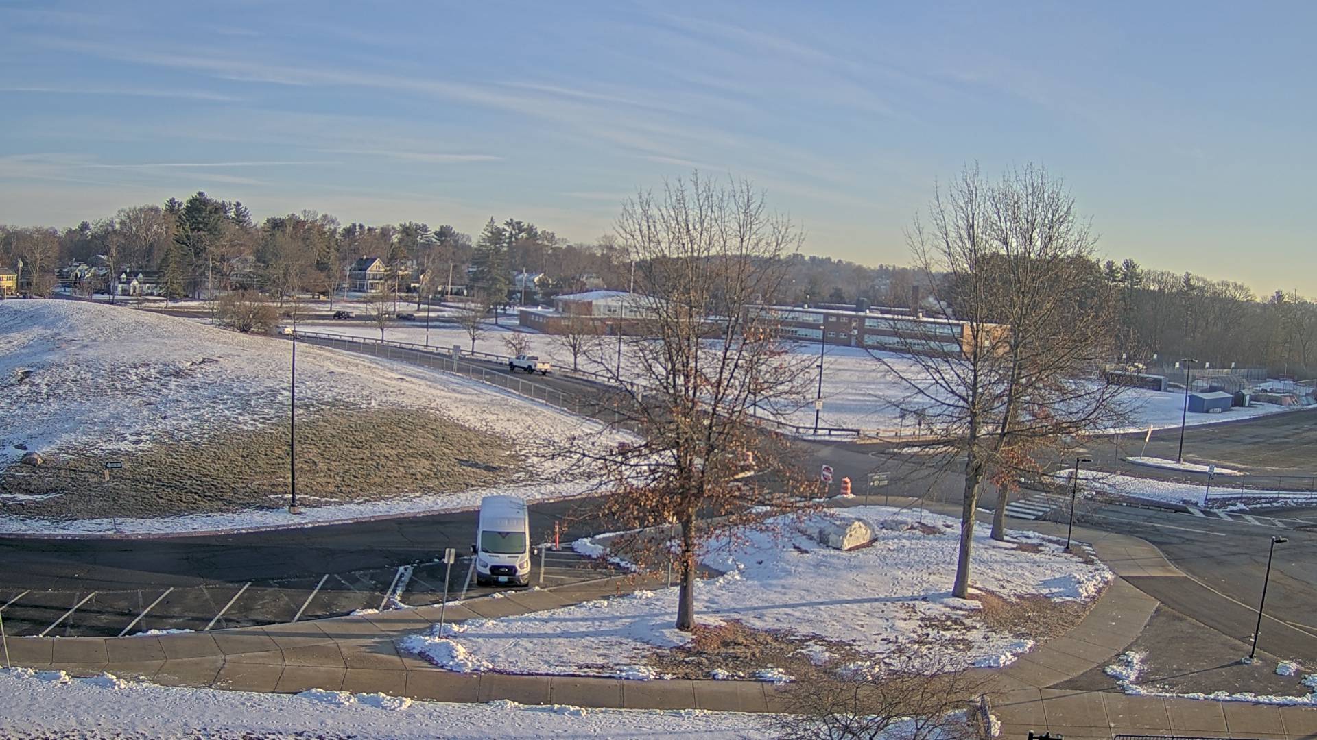 Thumbnail for current weather camera view from Andover SHS in Andover, Massachusetts