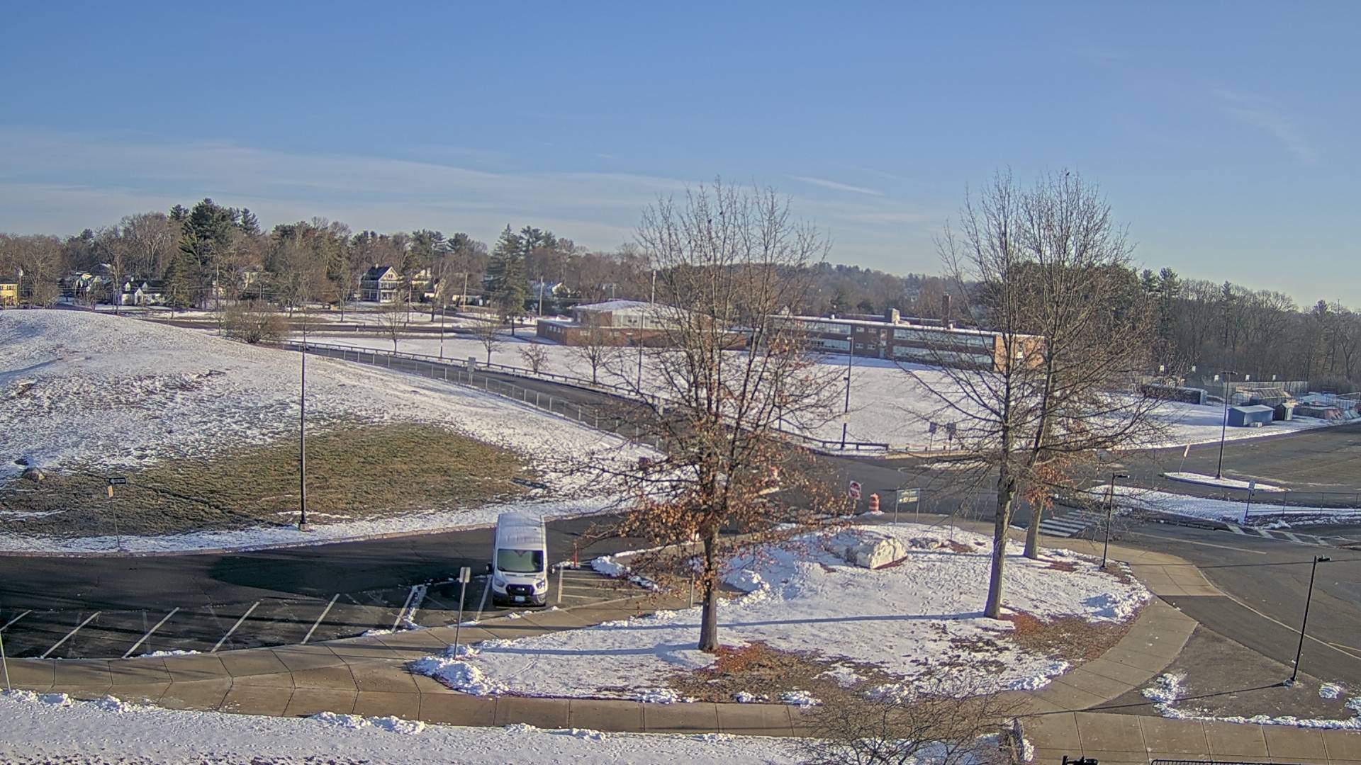 Thumbnail for current weather camera view from Andover SHS in Andover, Massachusetts
