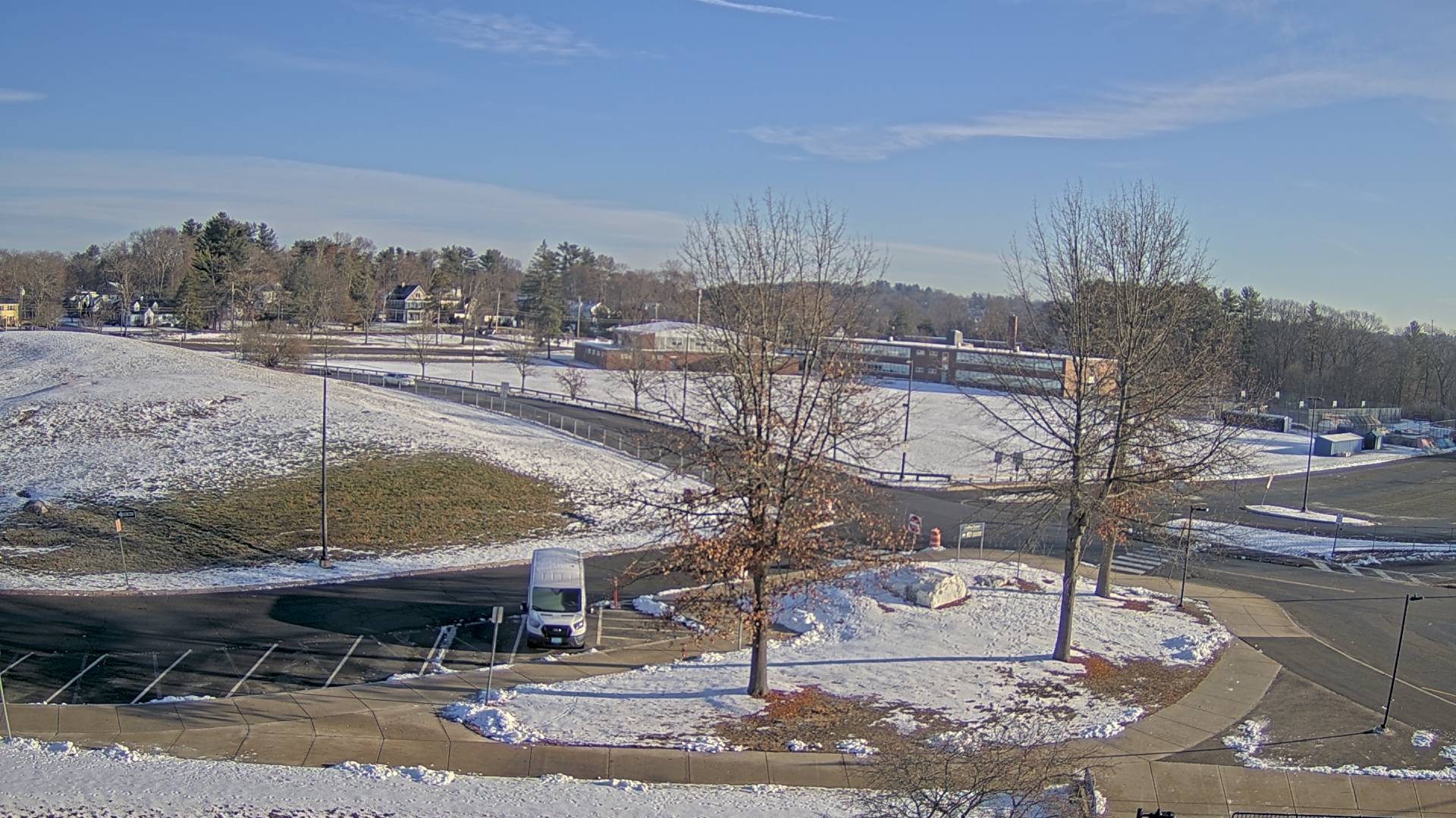 Thumbnail for current weather camera view from Andover SHS in Andover, Massachusetts