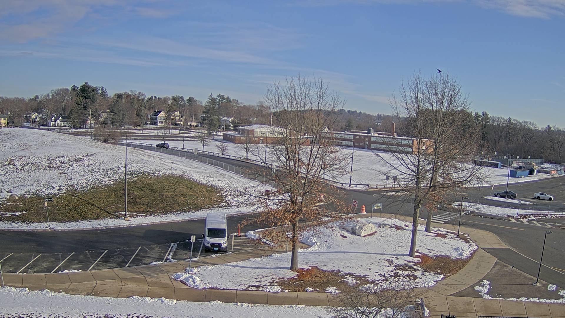 Thumbnail for current weather camera view from Andover SHS in Andover, Massachusetts