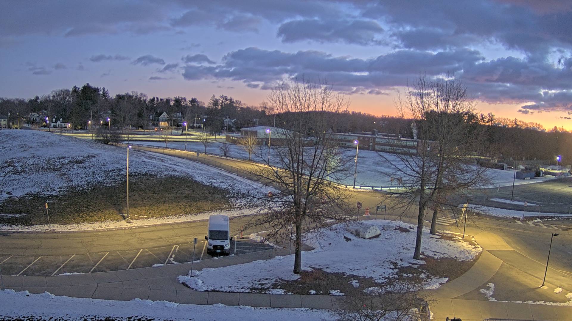 Thumbnail for current weather camera view from Andover SHS in Andover, Massachusetts