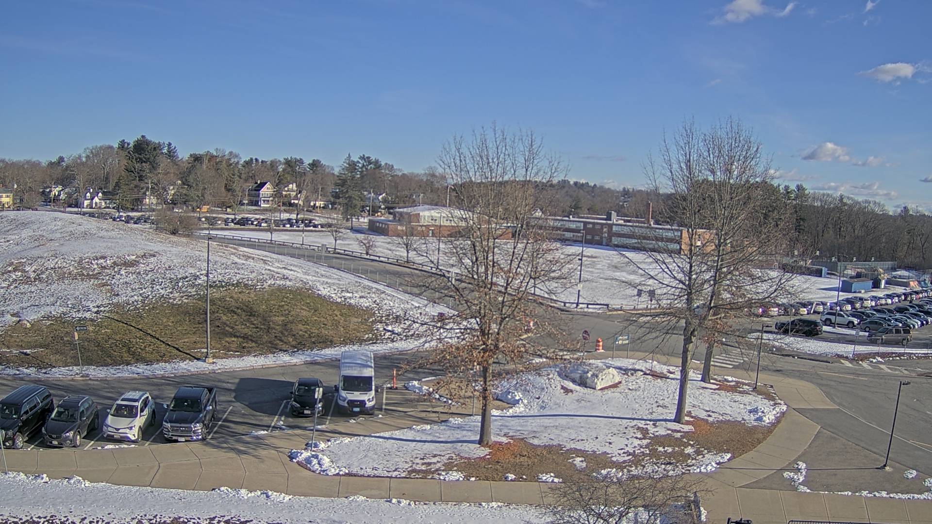 Thumbnail for current weather camera view from Andover SHS in Andover, Massachusetts