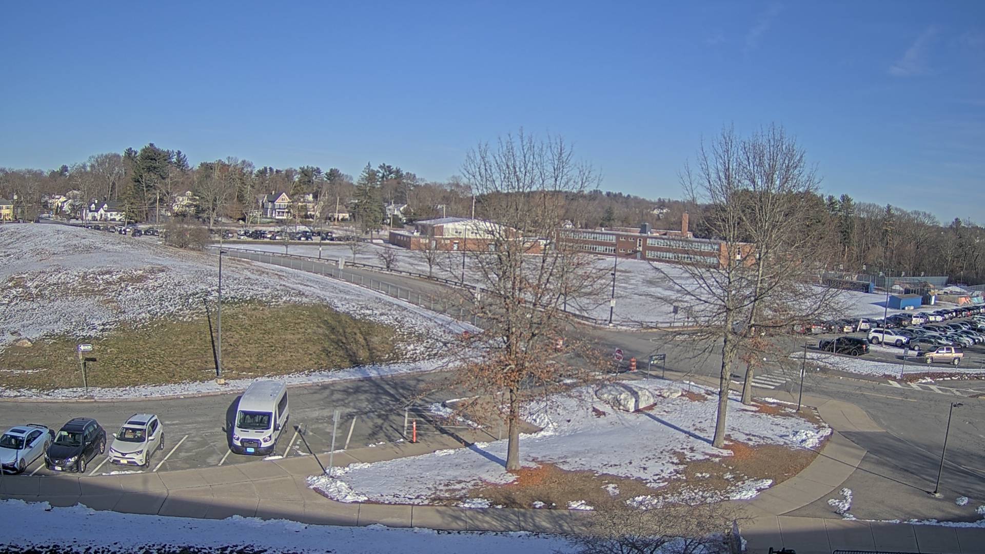 Thumbnail for current weather camera view from Andover SHS in Andover, Massachusetts