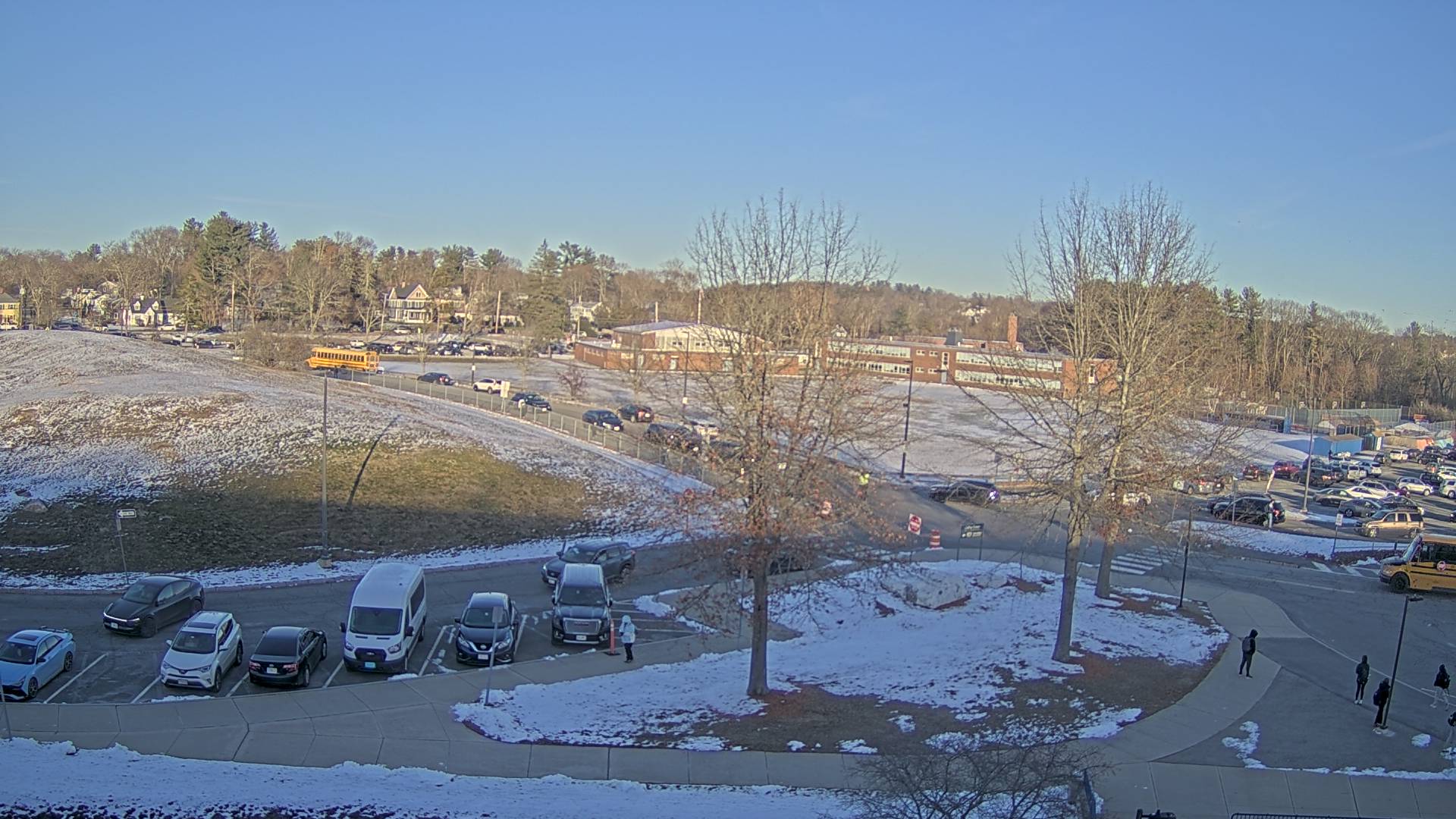 Thumbnail for current weather camera view from Andover SHS in Andover, Massachusetts