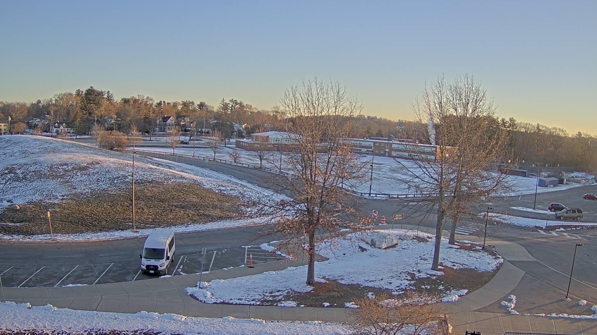 Thumbnail for current weather camera view from Andover SHS in Andover, Massachusetts