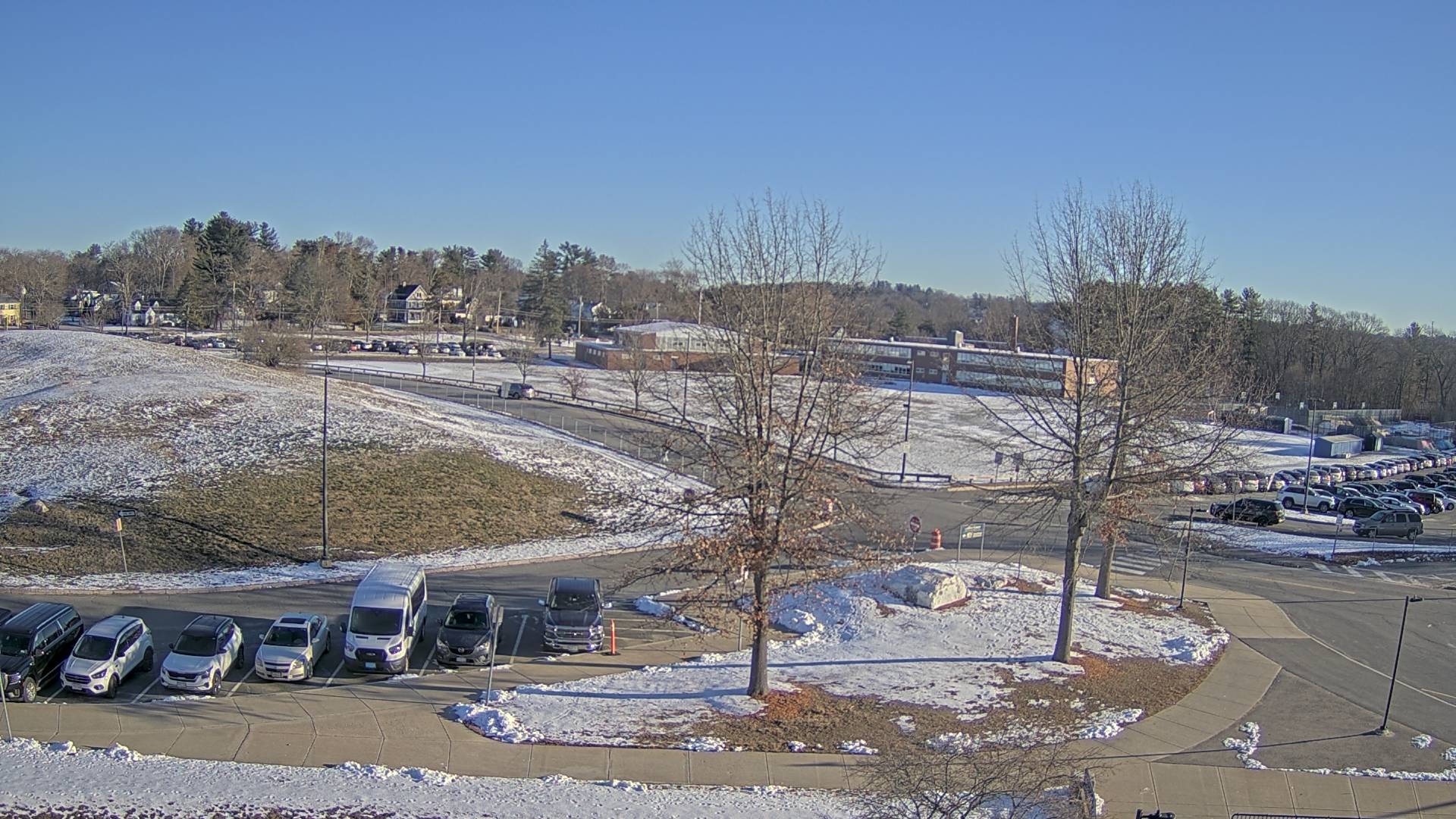 Thumbnail for current weather camera view from Andover SHS in Andover, Massachusetts