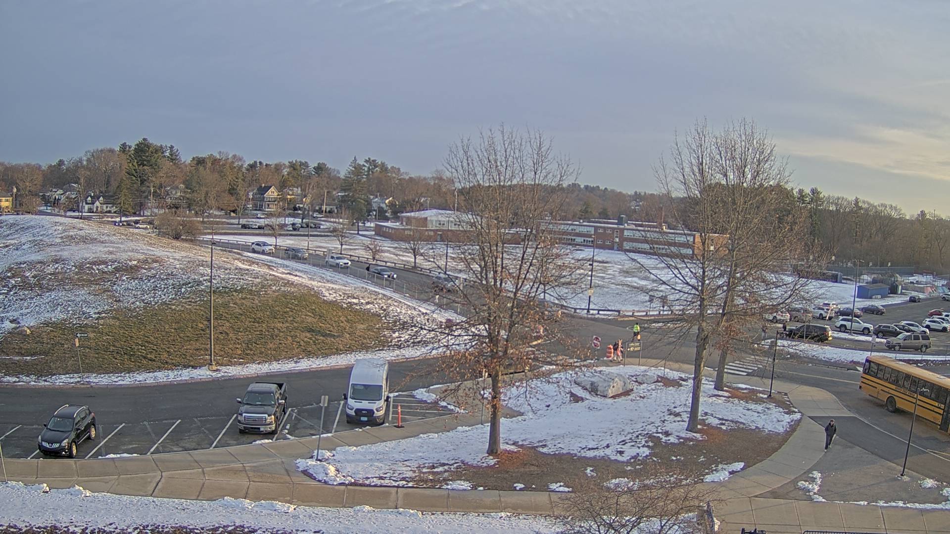 Thumbnail for current weather camera view from Andover SHS in Andover, Massachusetts