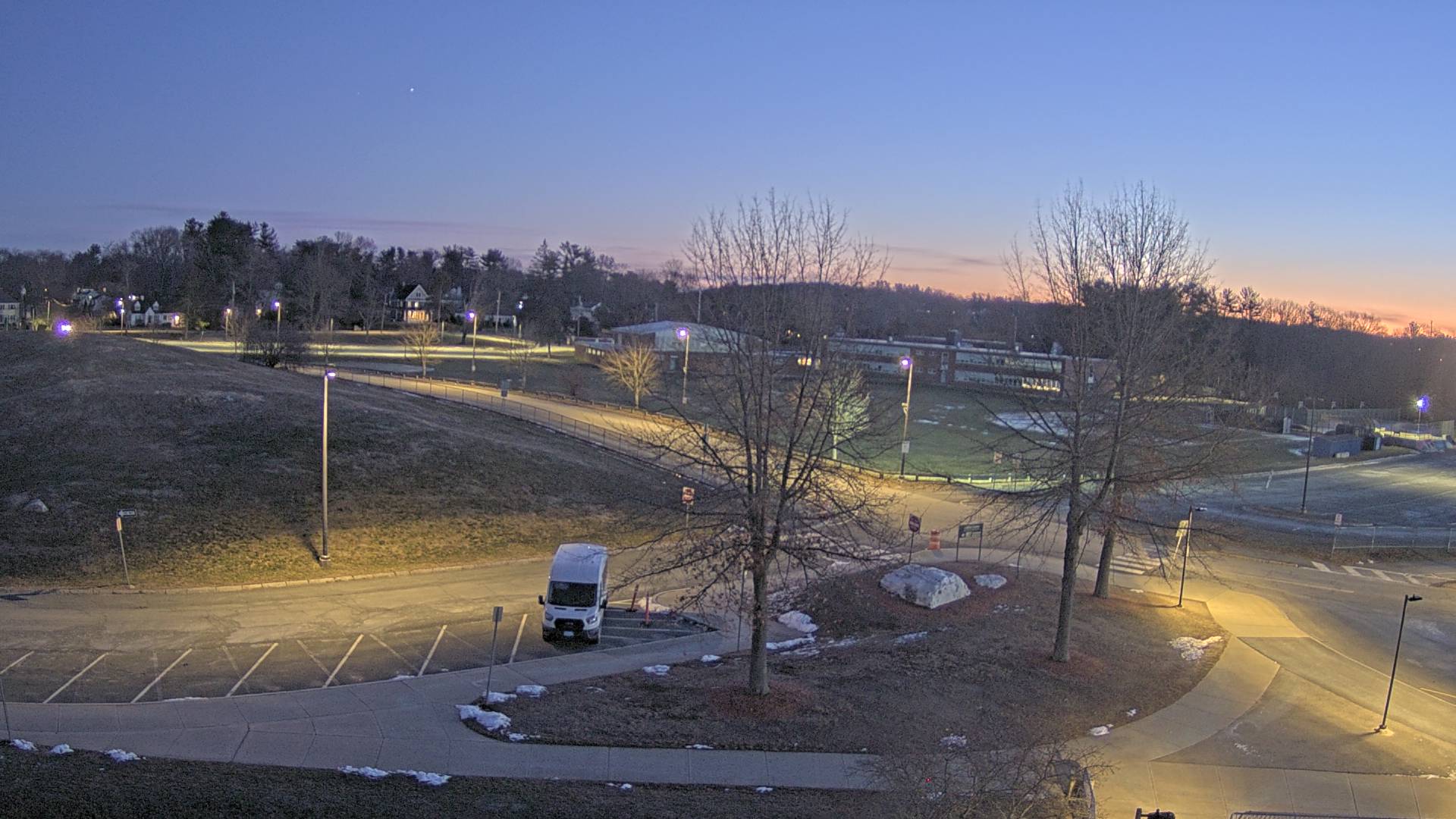 Thumbnail for current weather camera view from Andover SHS in Andover, Massachusetts