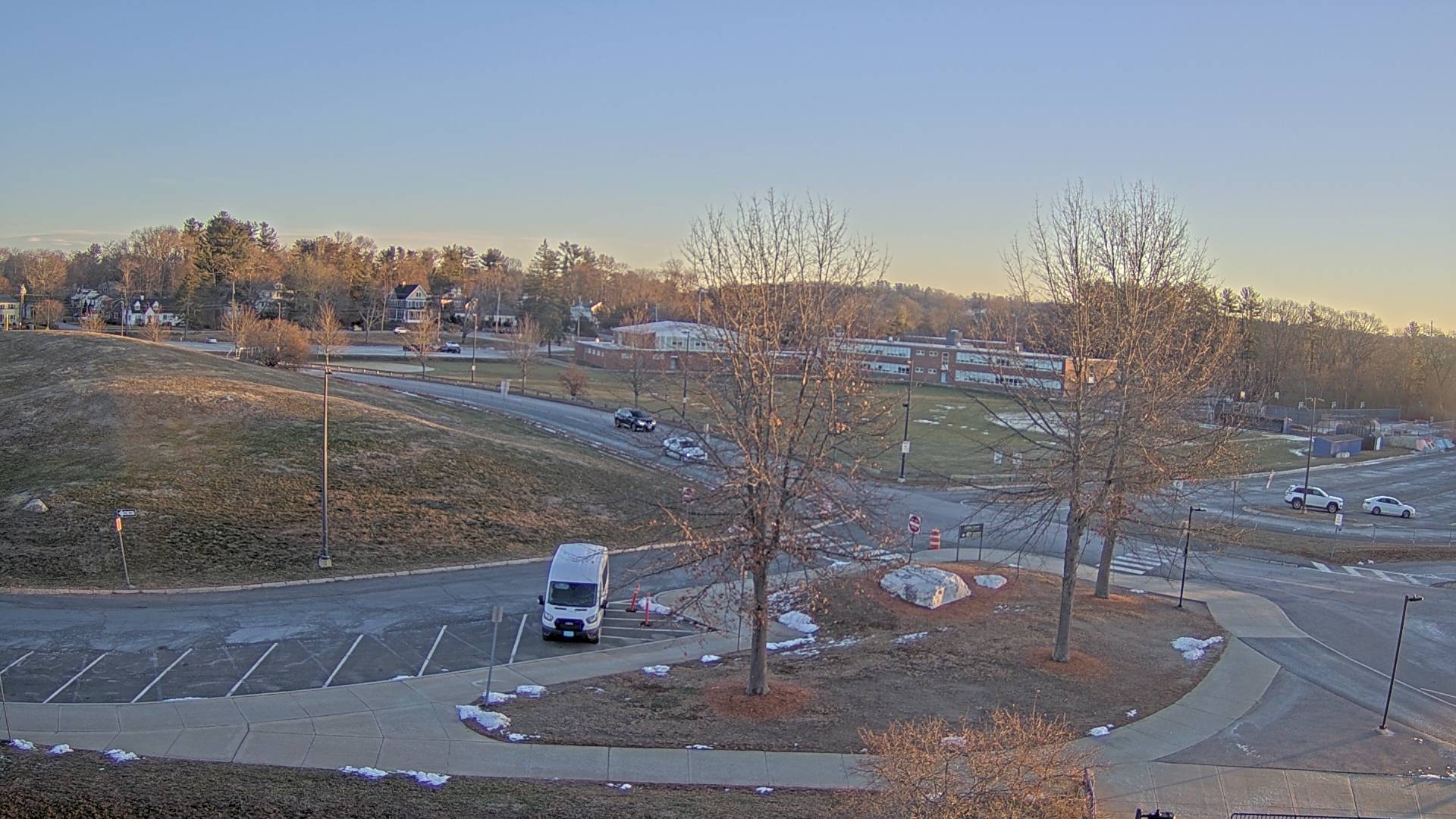 Thumbnail for current weather camera view from Andover SHS in Andover, Massachusetts