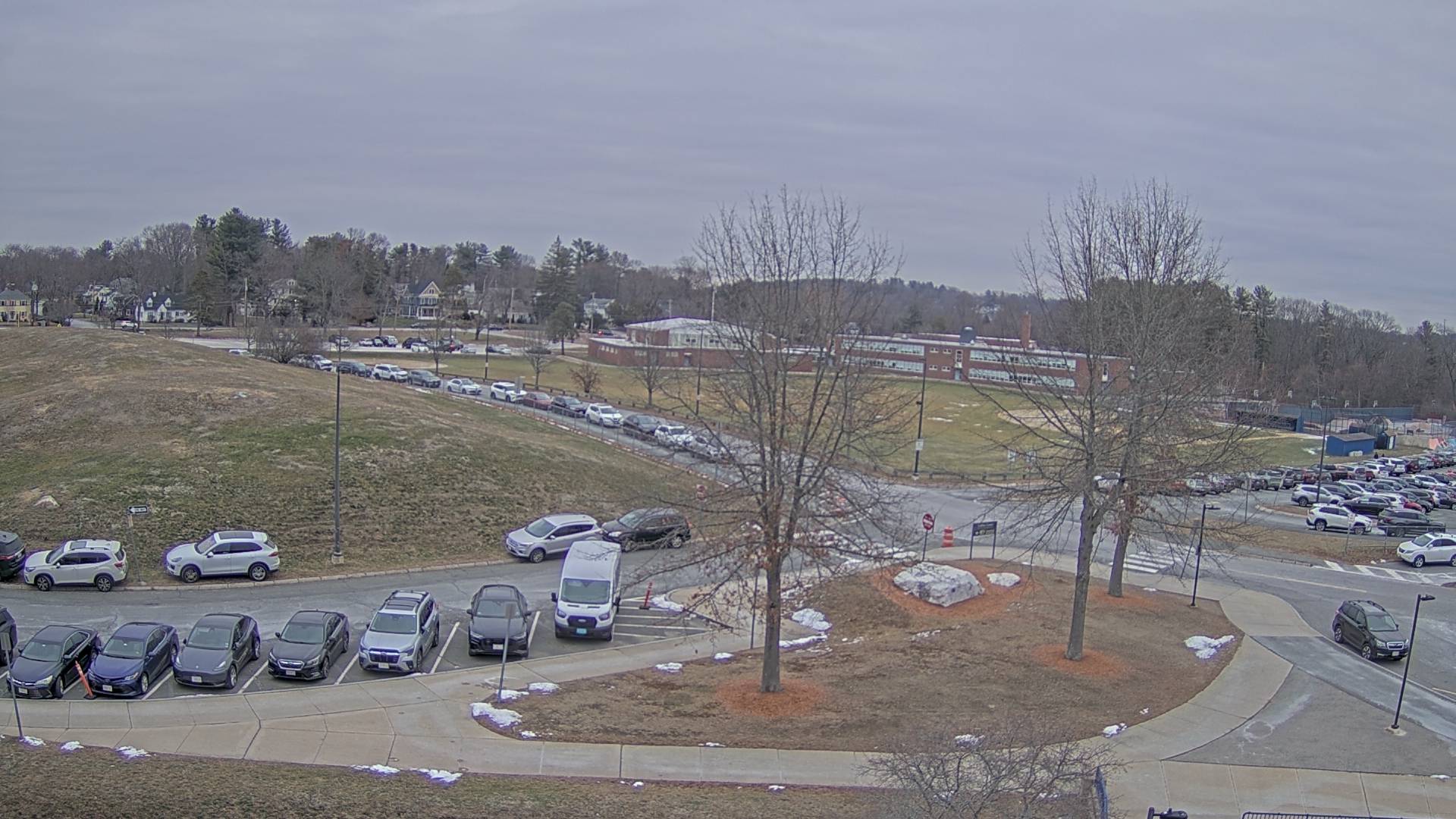 Thumbnail for current weather camera view from Andover SHS in Andover, Massachusetts