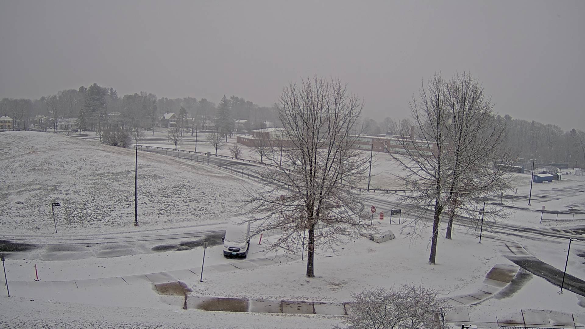 Thumbnail for current weather camera view from Andover SHS in Andover, Massachusetts