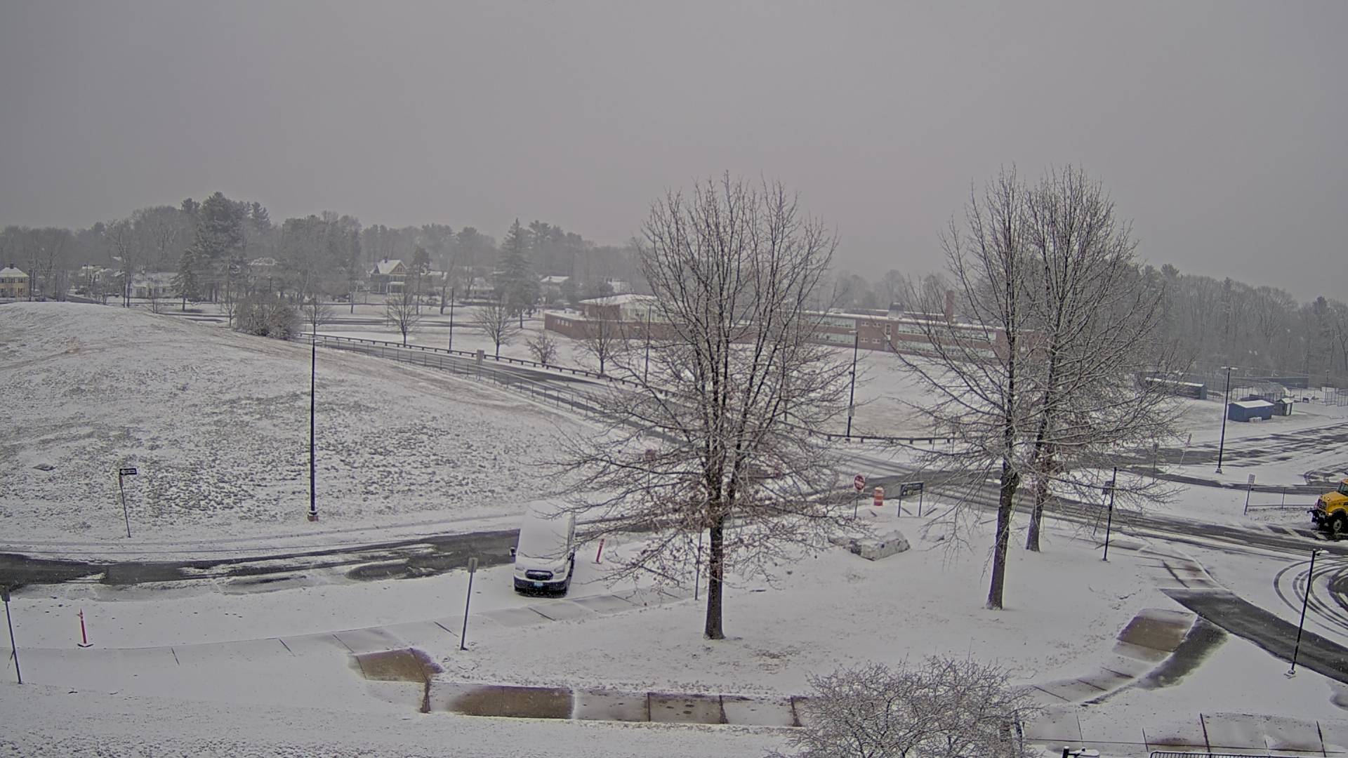 Thumbnail for current weather camera view from Andover SHS in Andover, Massachusetts