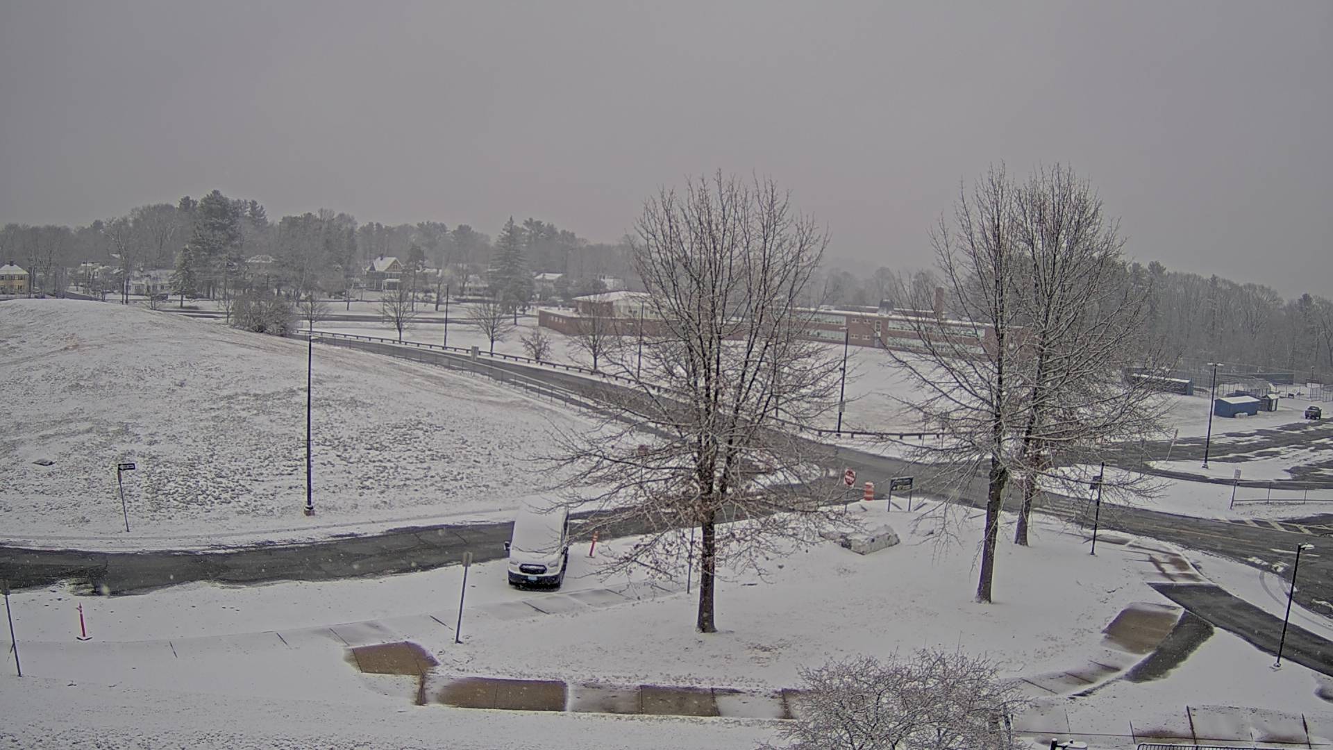 Thumbnail for current weather camera view from Andover SHS in Andover, Massachusetts