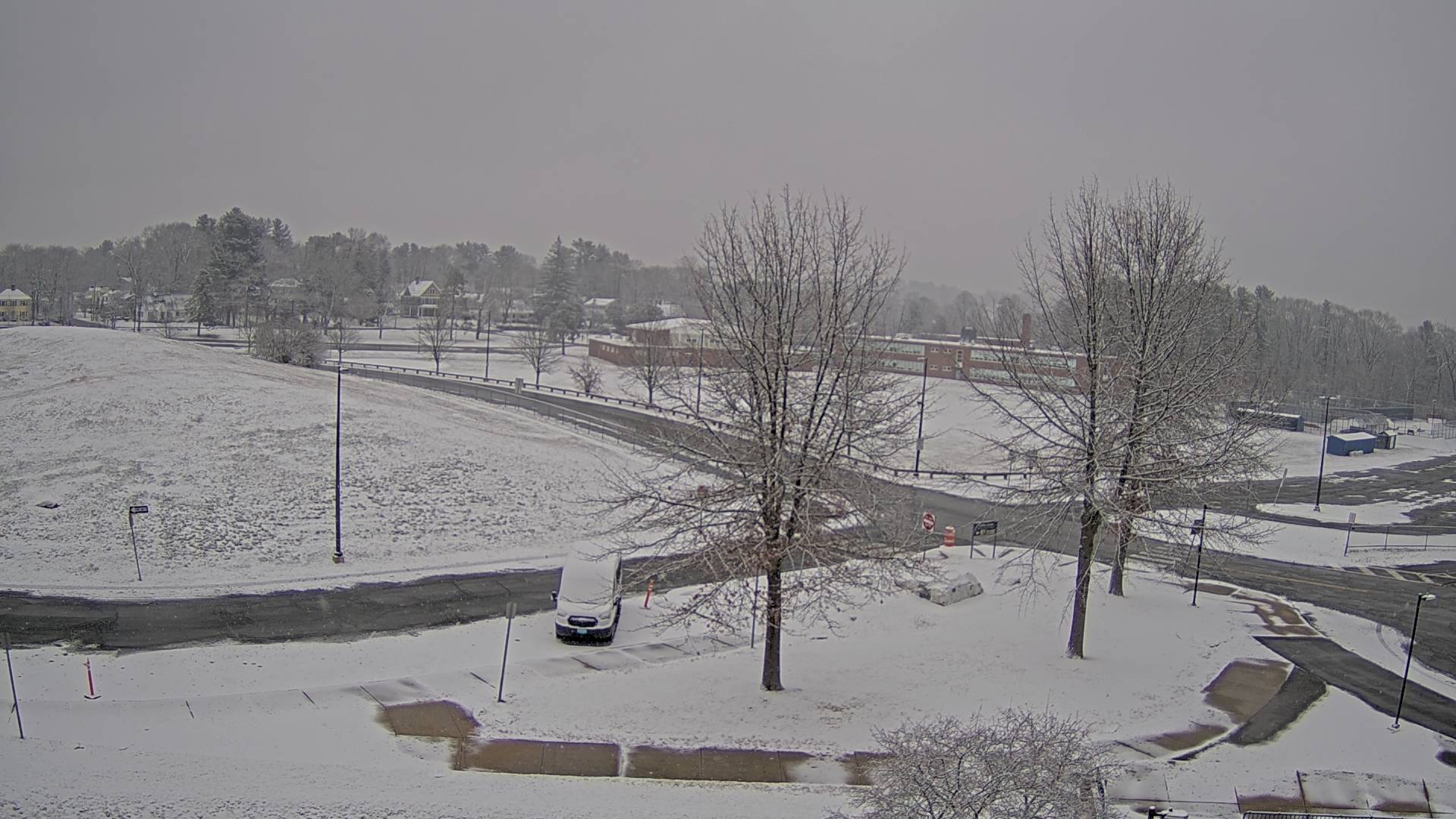 Thumbnail for current weather camera view from Andover SHS in Andover, Massachusetts