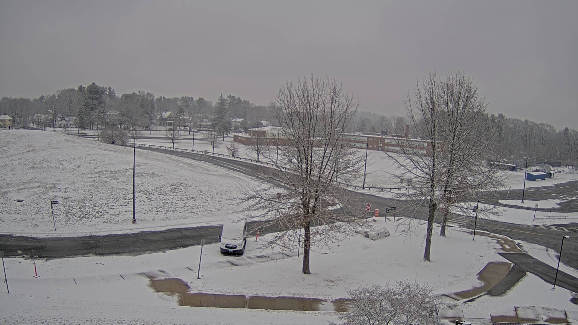 Thumbnail for current weather camera view from Andover SHS in Andover, Massachusetts