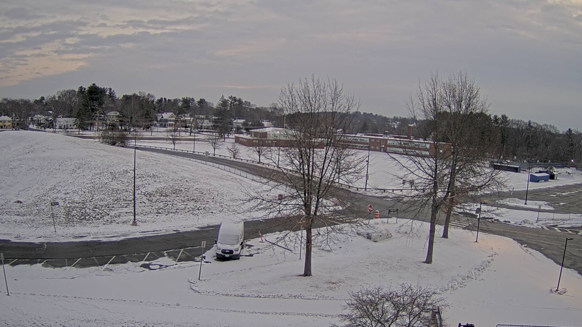 Thumbnail for current weather camera view from Andover SHS in Andover, Massachusetts