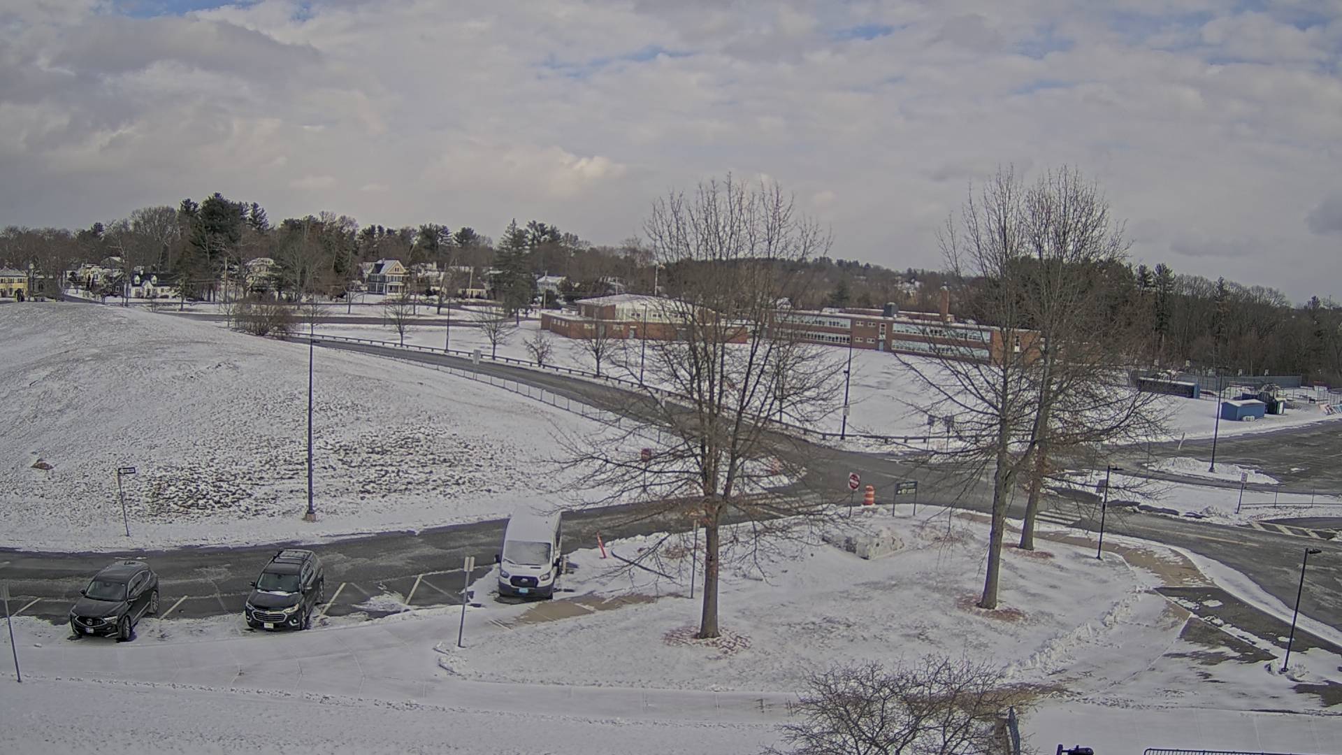 Thumbnail for current weather camera view from Andover SHS in Andover, Massachusetts