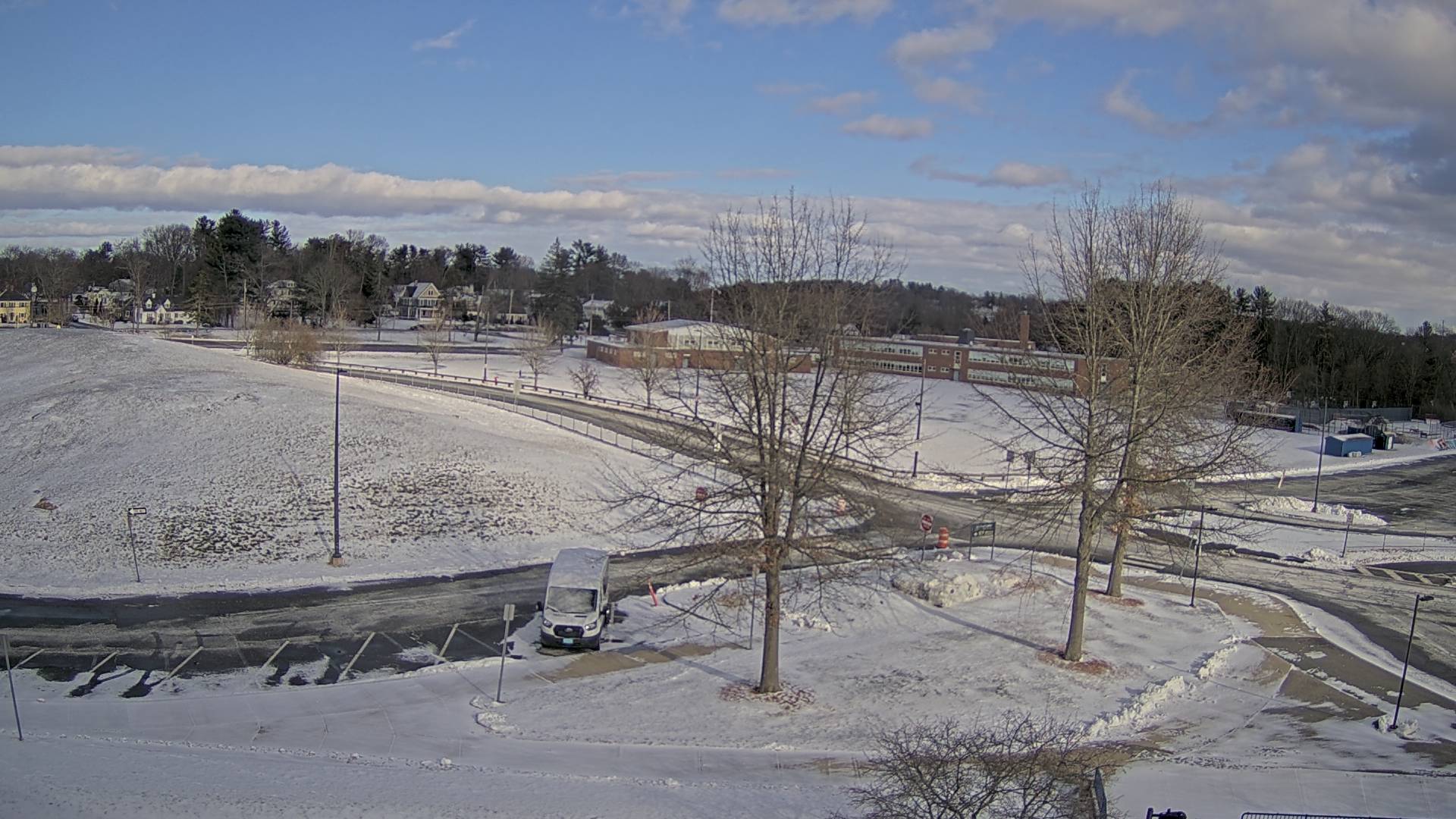 Thumbnail for current weather camera view from Andover SHS in Andover, Massachusetts
