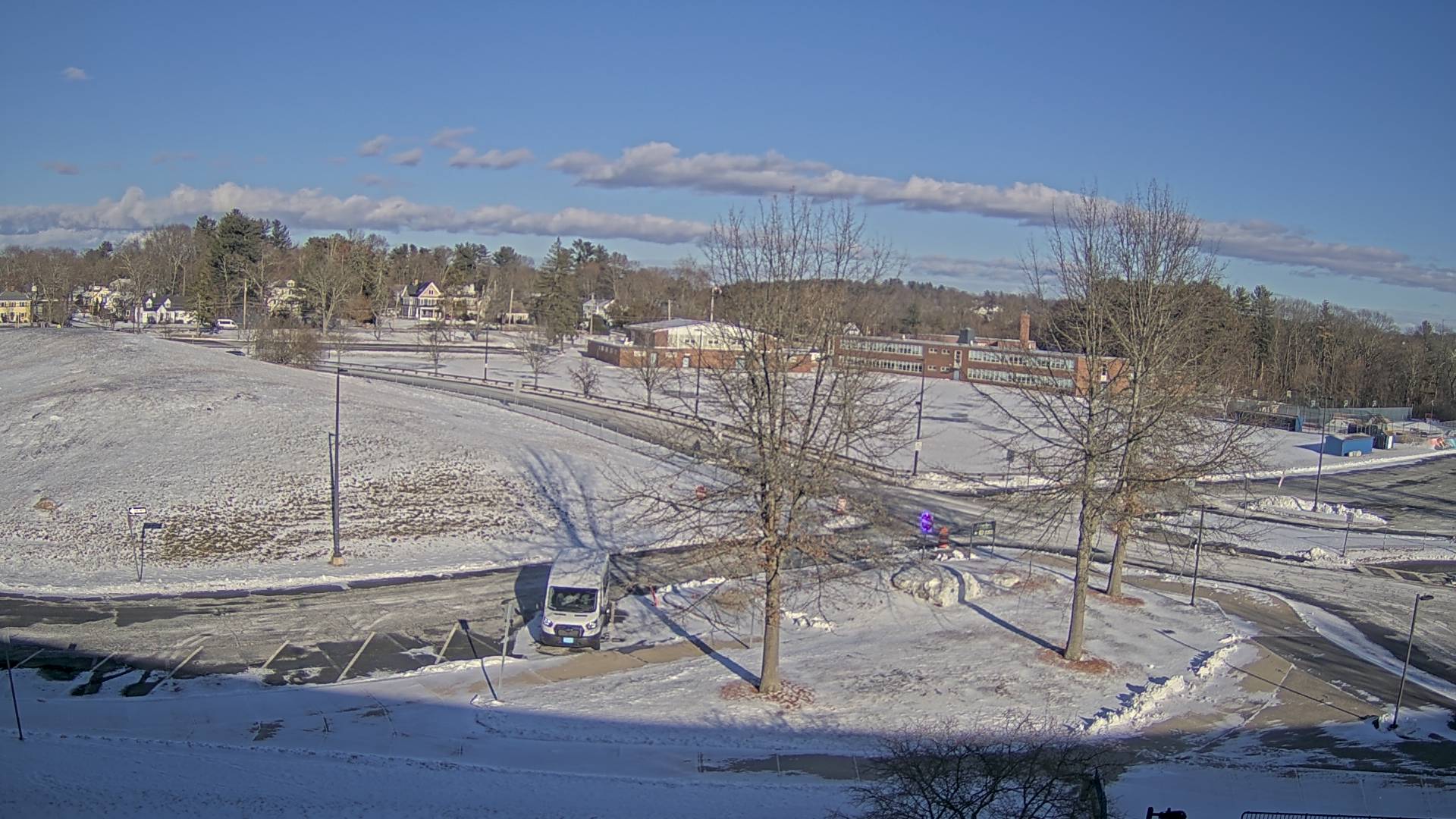 Thumbnail for current weather camera view from Andover SHS in Andover, Massachusetts