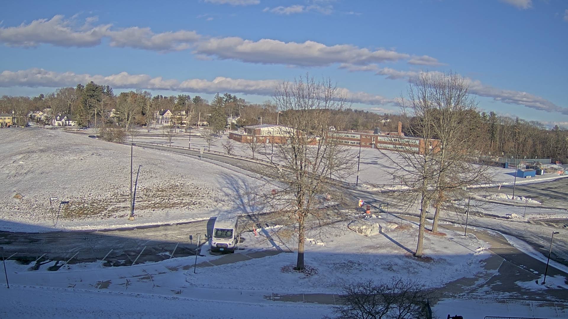 Thumbnail for current weather camera view from Andover SHS in Andover, Massachusetts