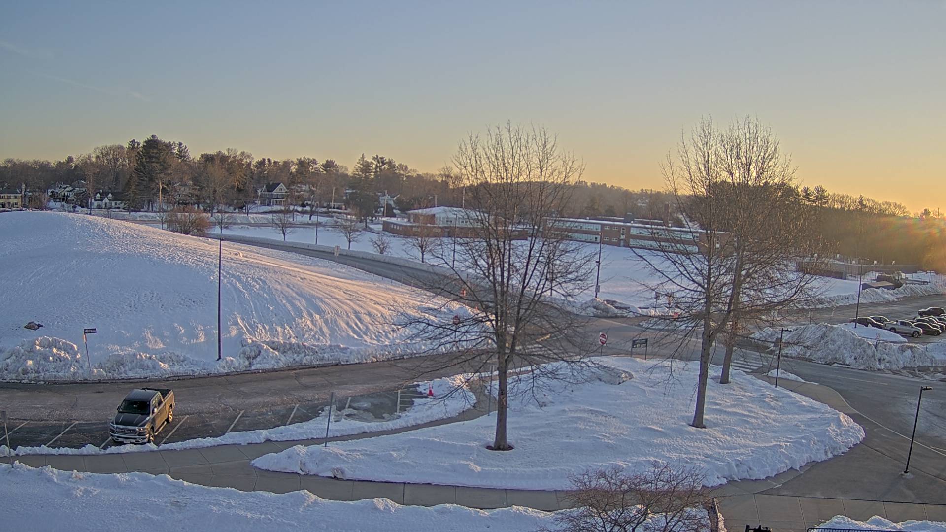 Thumbnail for current weather camera view from Andover SHS in Andover, Massachusetts
