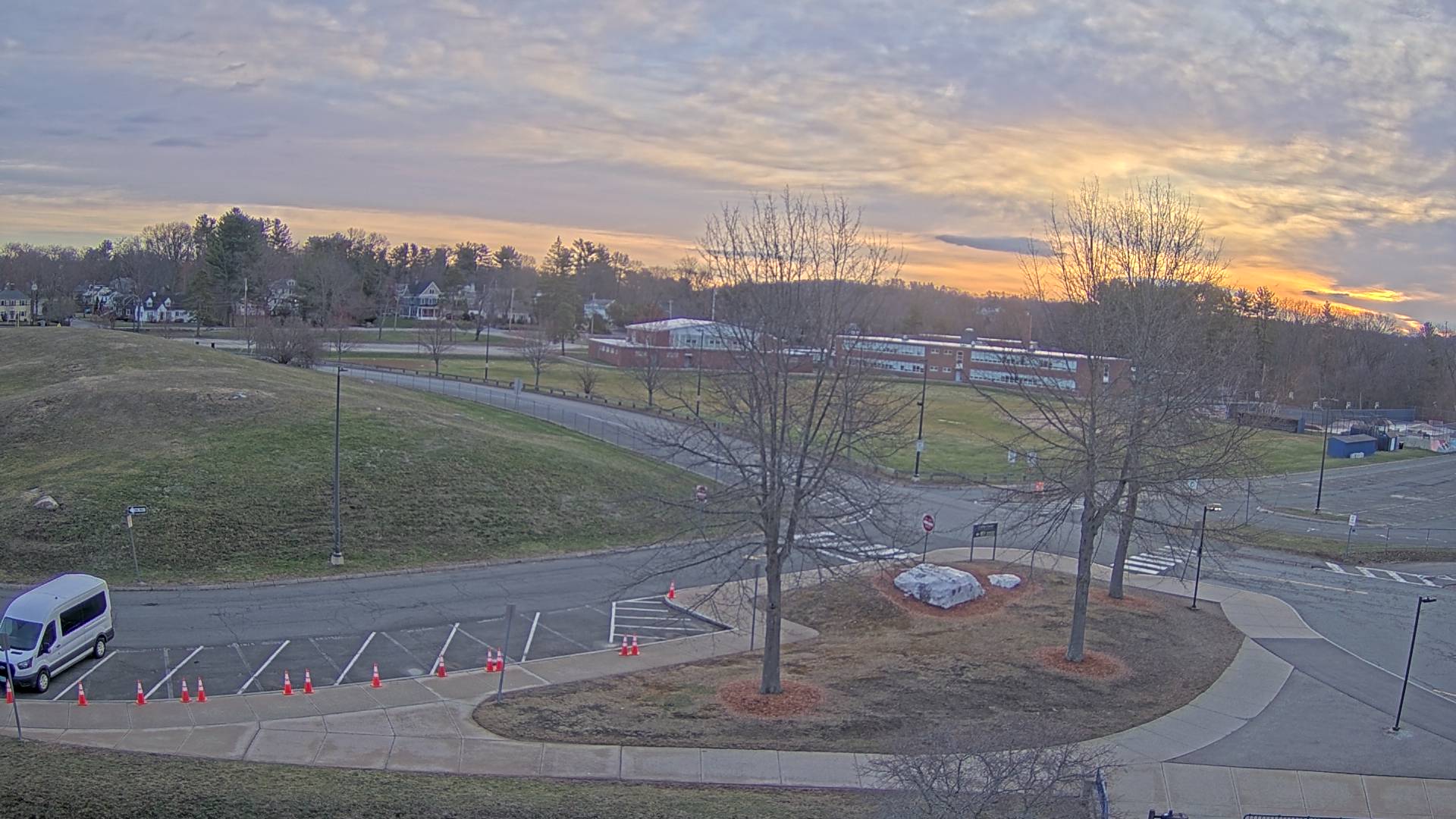 Thumbnail for current weather camera view from Andover SHS in Andover, Massachusetts