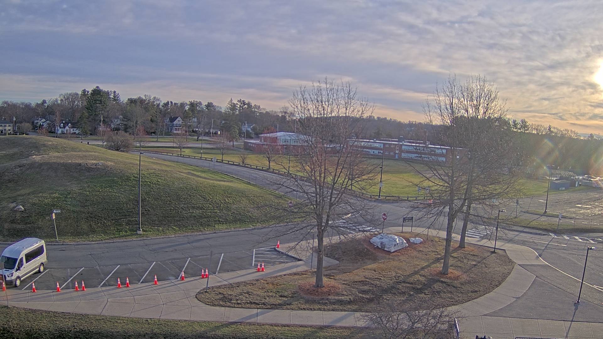 Thumbnail for current weather camera view from Andover SHS in Andover, Massachusetts