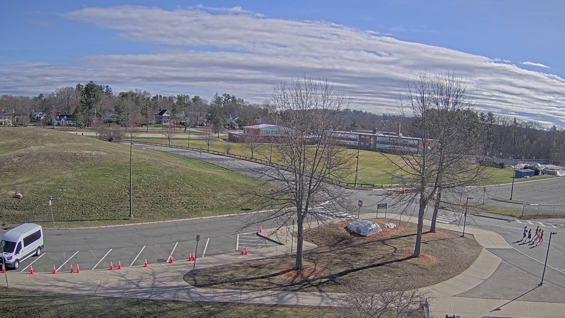 Thumbnail for current weather camera view from Andover SHS in Andover, Massachusetts