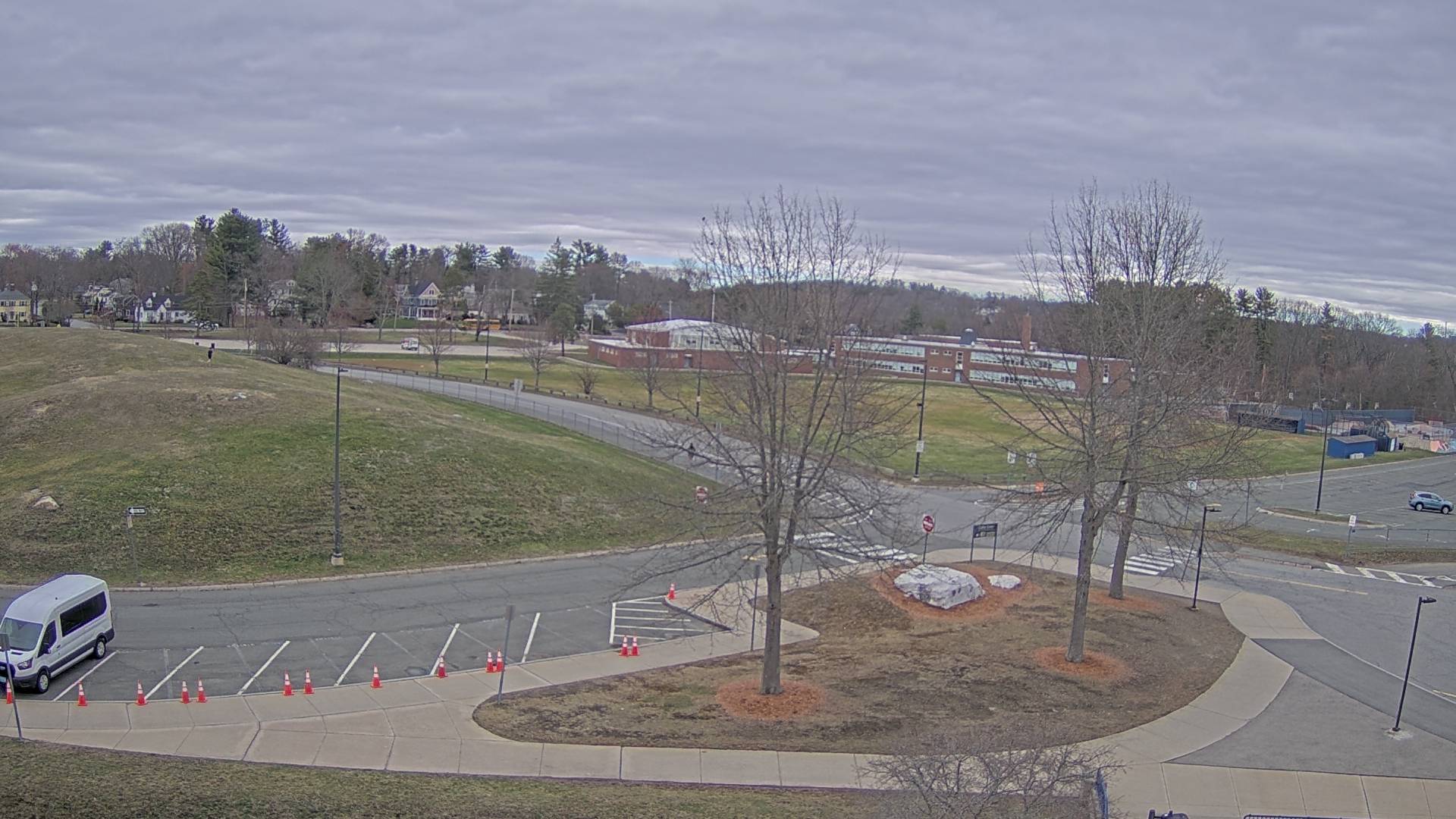 Thumbnail for current weather camera view from Andover SHS in Andover, Massachusetts