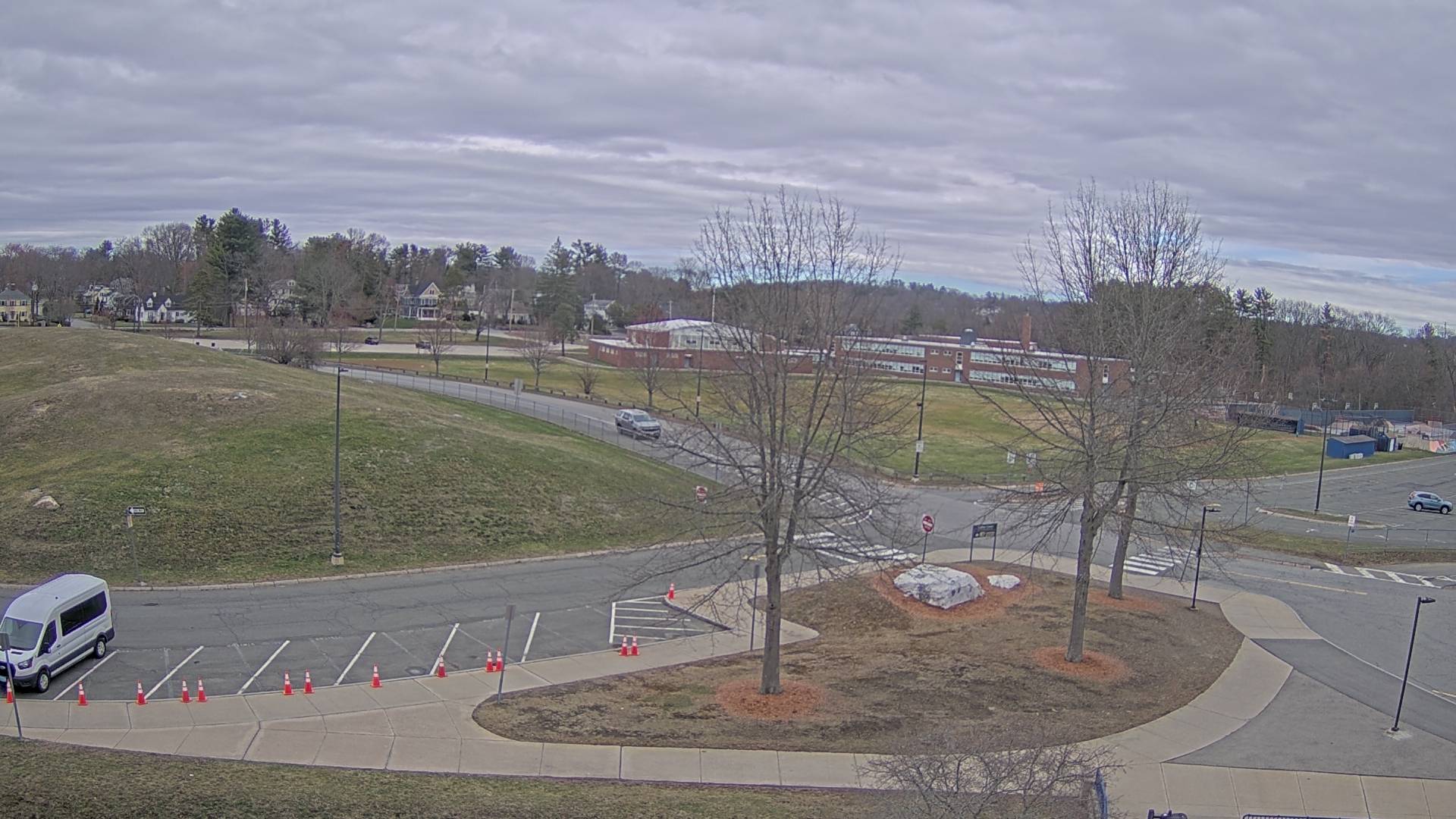Thumbnail for current weather camera view from Andover SHS in Andover, Massachusetts