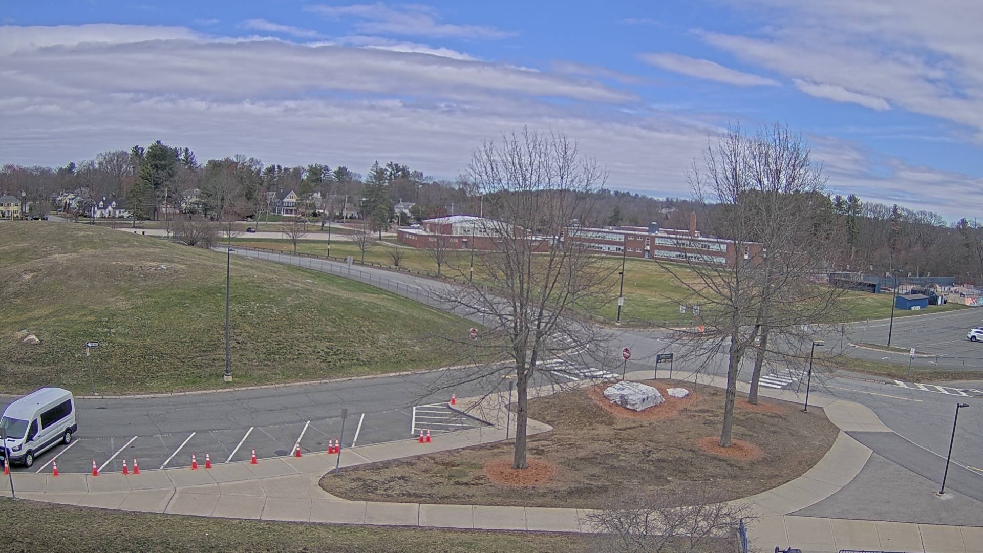 Thumbnail for current weather camera view from Andover SHS in Andover, Massachusetts