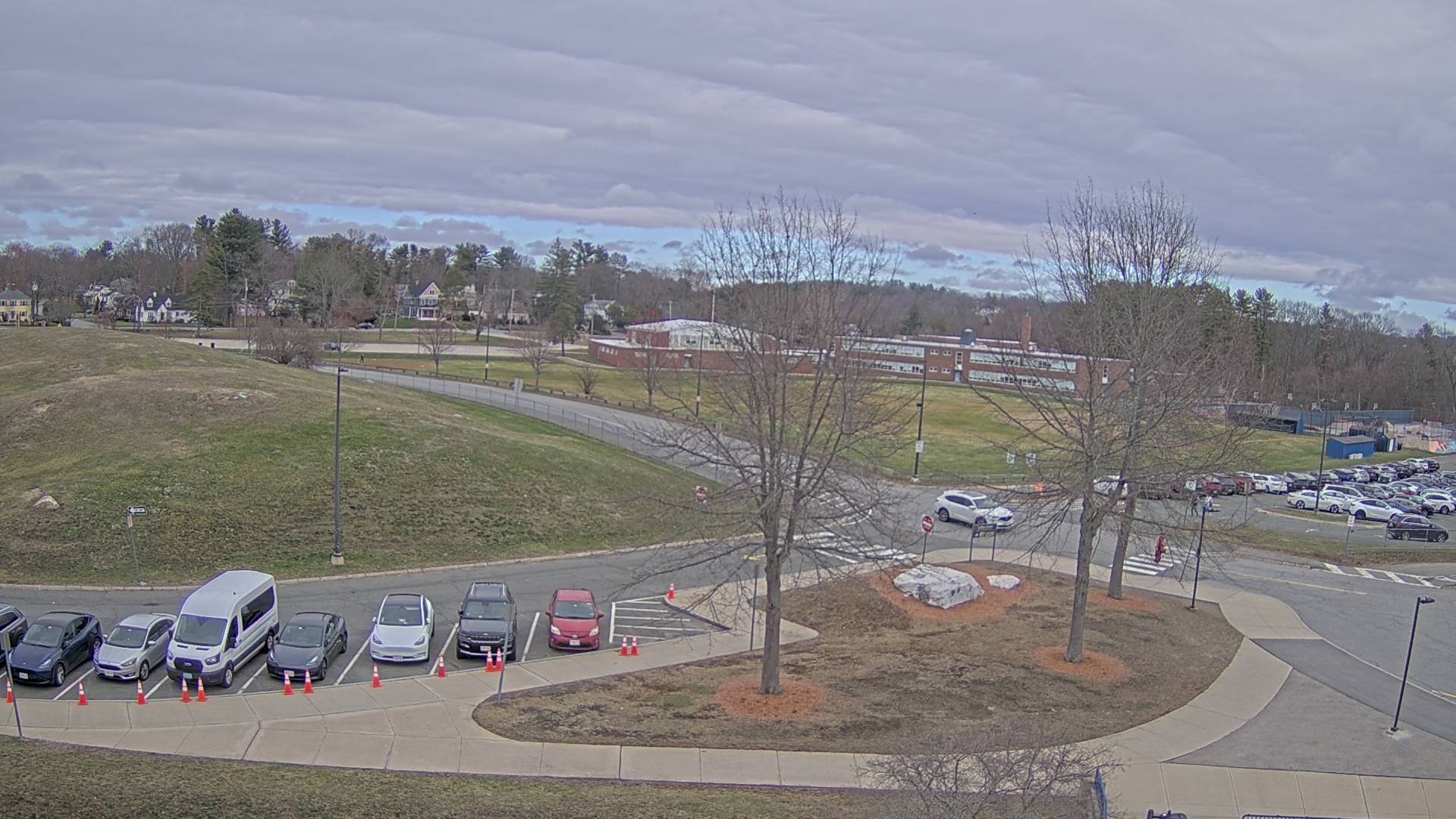 Thumbnail for current weather camera view from Andover SHS in Andover, Massachusetts