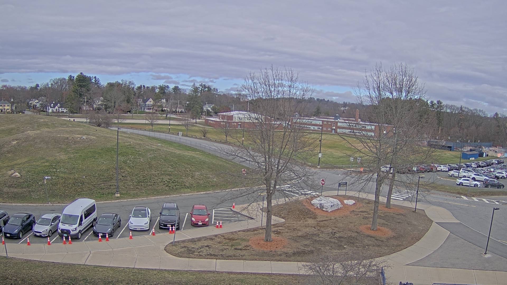 Thumbnail for current weather camera view from Andover SHS in Andover, Massachusetts