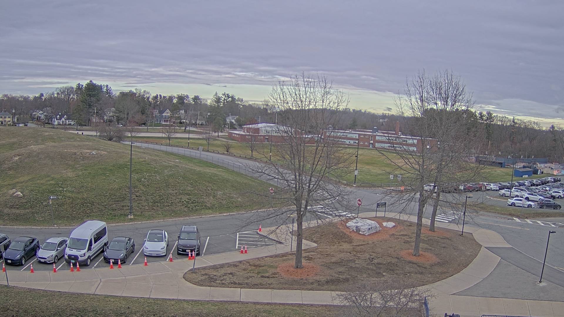 Thumbnail for current weather camera view from Andover SHS in Andover, Massachusetts