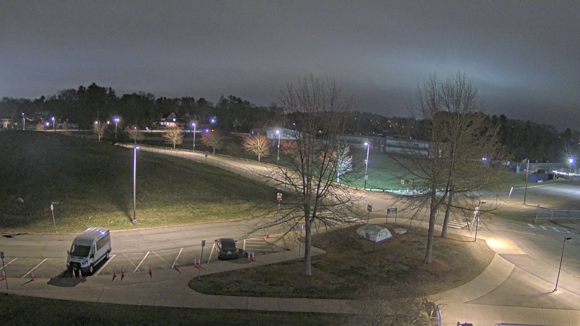 Thumbnail for current weather camera view from Andover SHS in Andover, Massachusetts