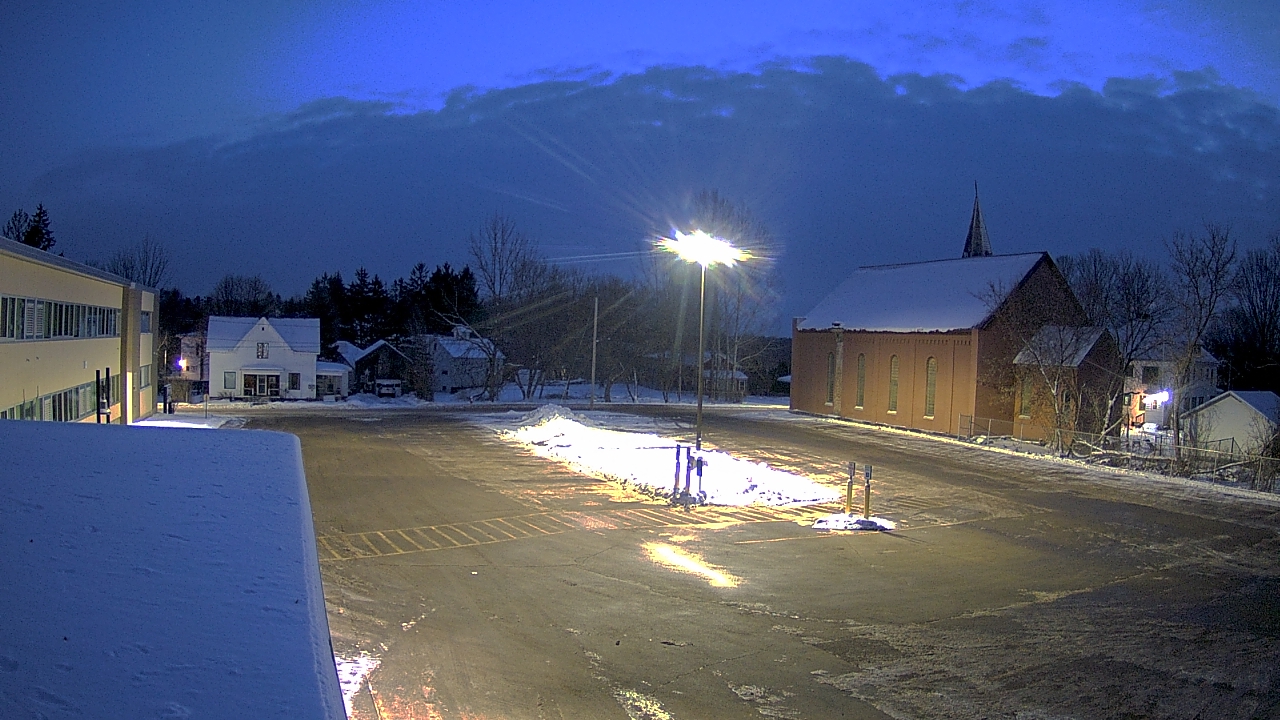 Thumbnail for current weather camera view from Antwerp Primary School in Antwerp, New York
