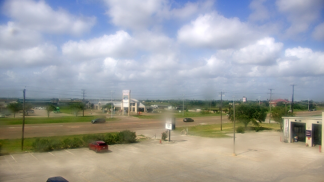 Thumbnail for current weather camera view from AOC Auto Parts in Corpus Christi, Texas