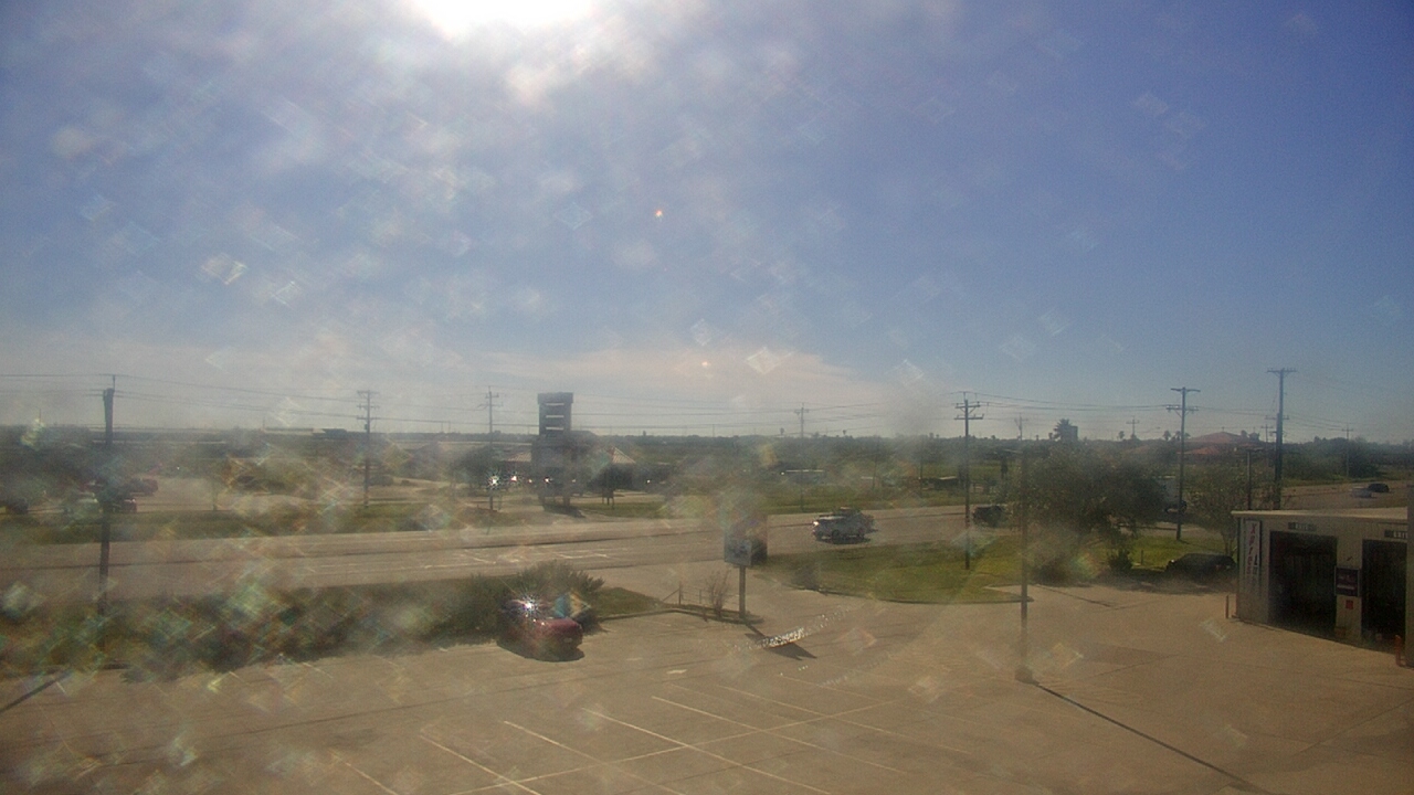 Thumbnail for current weather camera view from AOC Auto Parts in Corpus Christi, Texas