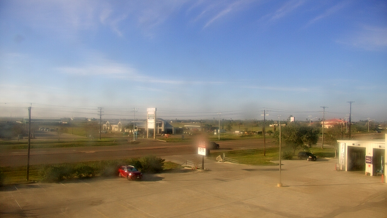 Thumbnail for current weather camera view from AOC Auto Parts in Corpus Christi, Texas