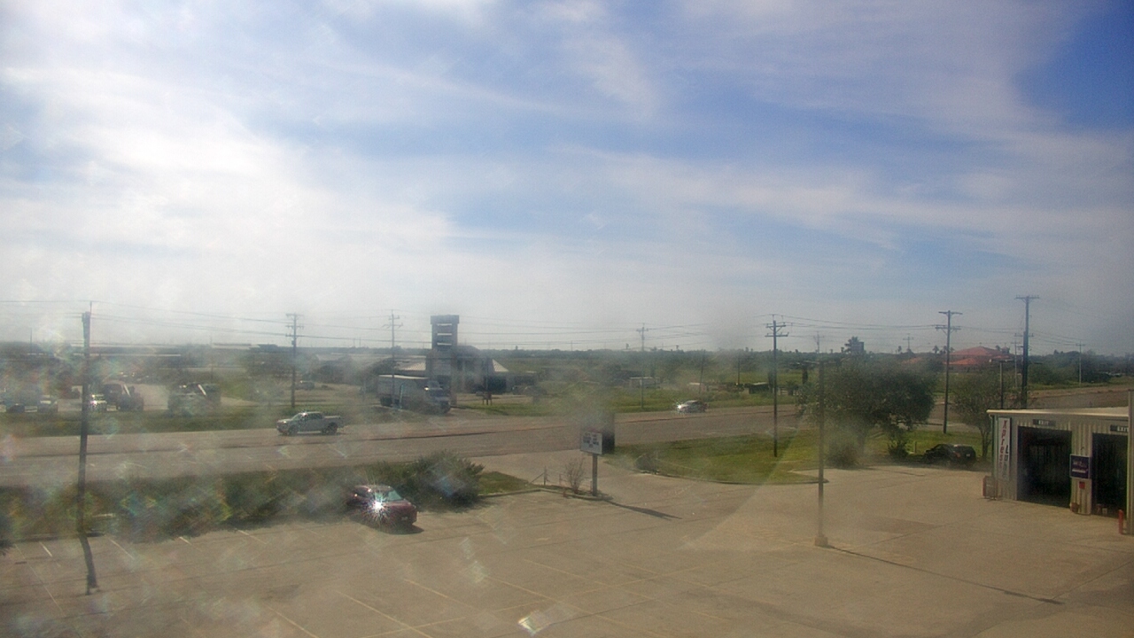 Thumbnail for current weather camera view from AOC Auto Parts in Corpus Christi, Texas