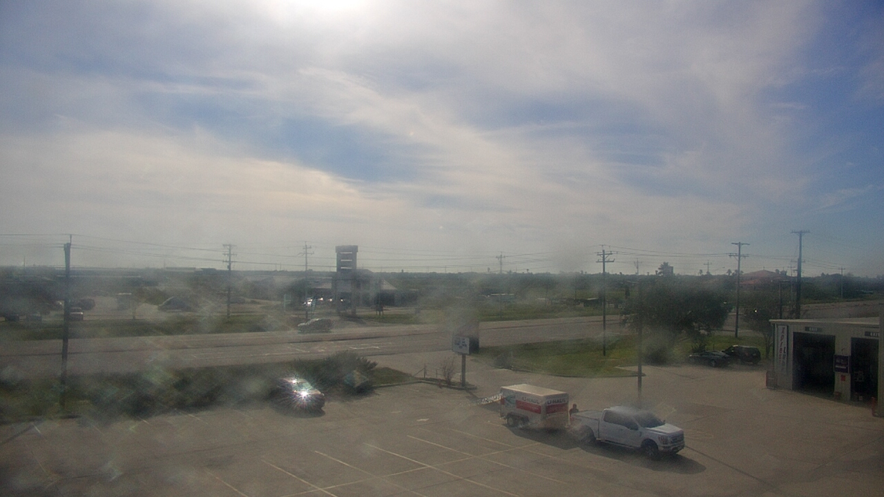 Thumbnail for current weather camera view from AOC Auto Parts in Corpus Christi, Texas