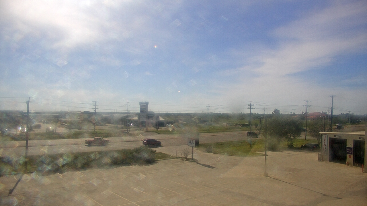 Thumbnail for current weather camera view from AOC Auto Parts in Corpus Christi, Texas