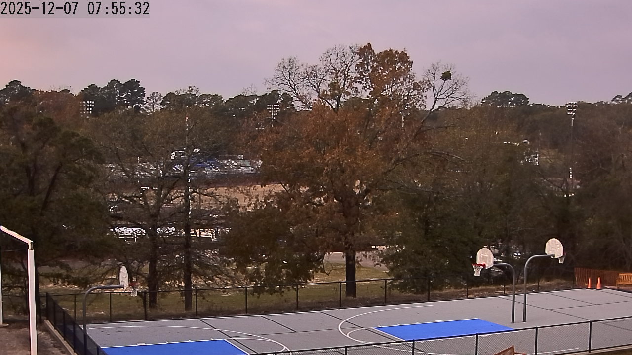Thumbnail for current weather camera view from All Saints Episcopal School in Tyler, Texas